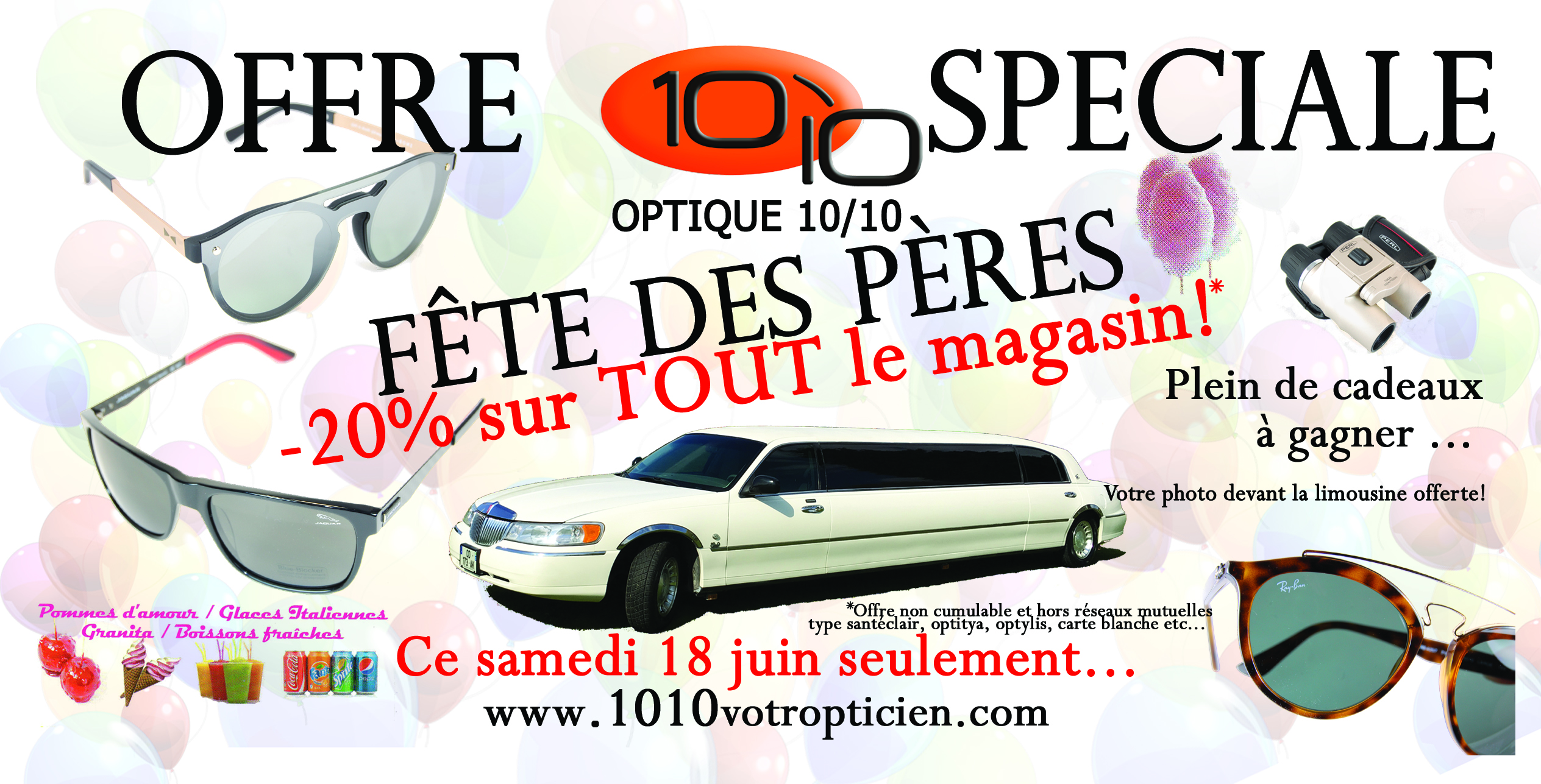 Fête des pères OPTIQUE 10/10 Fâches Thumesnil proche Lille