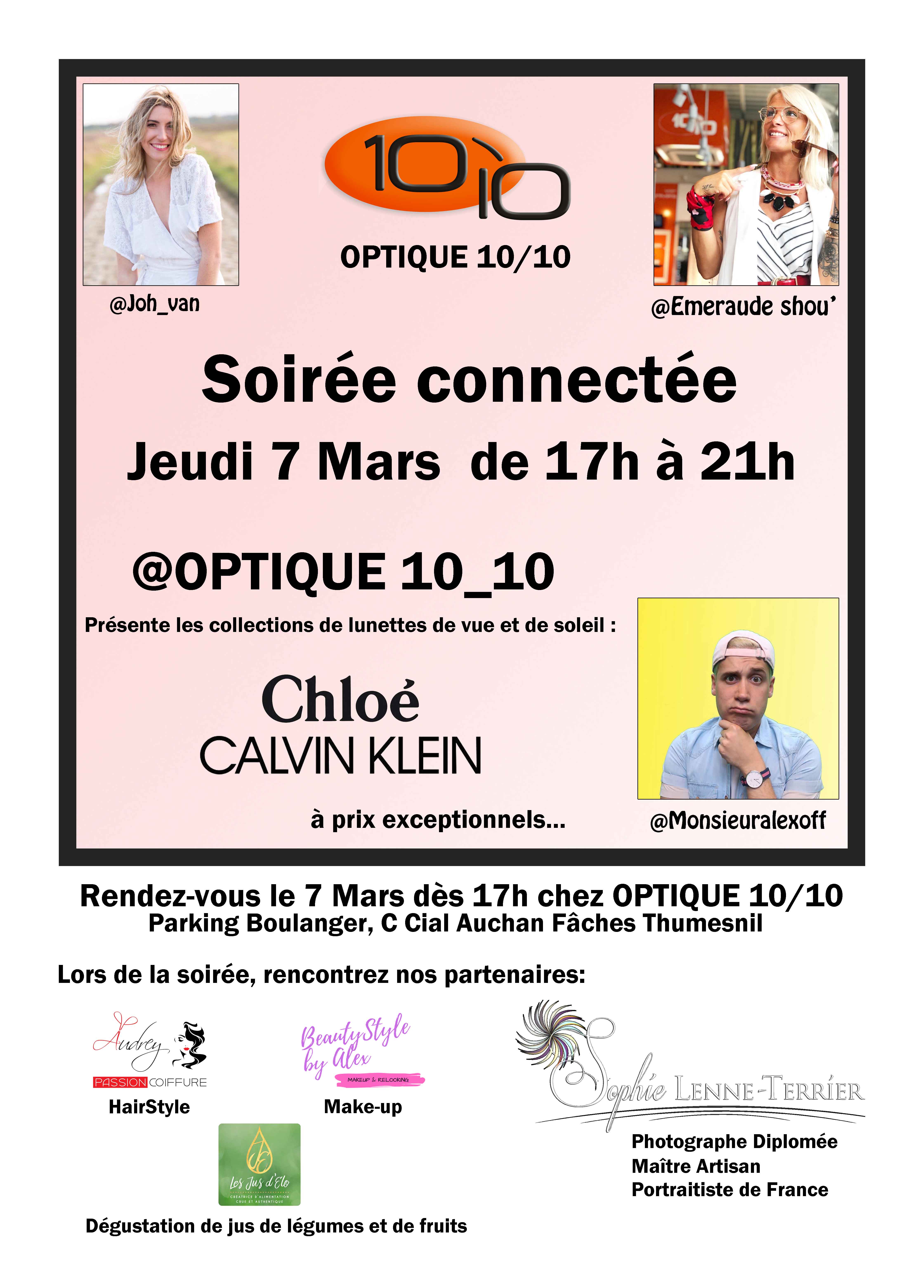 SOIREE CONNECTEE OPTIQUE 10/10 Fâches Thumesnil